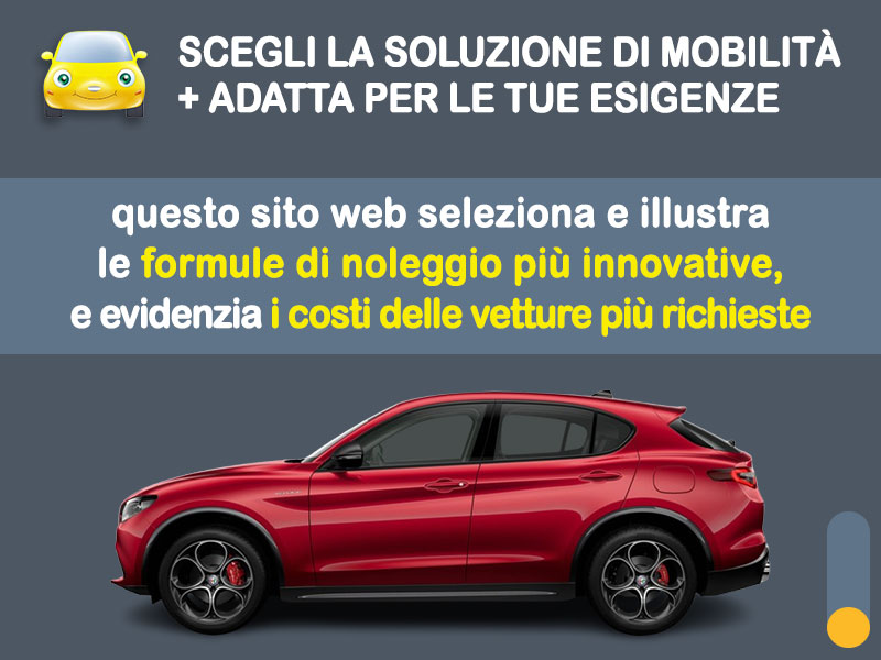 Offerta SUV e CrossOver ALFA ROMEO STELVIO 2.2 Turbo Diesel AT8 Q4 Sprint: noleggio no scoring Premium - l'offerta del broker MT Motors Diesel  foto 1
