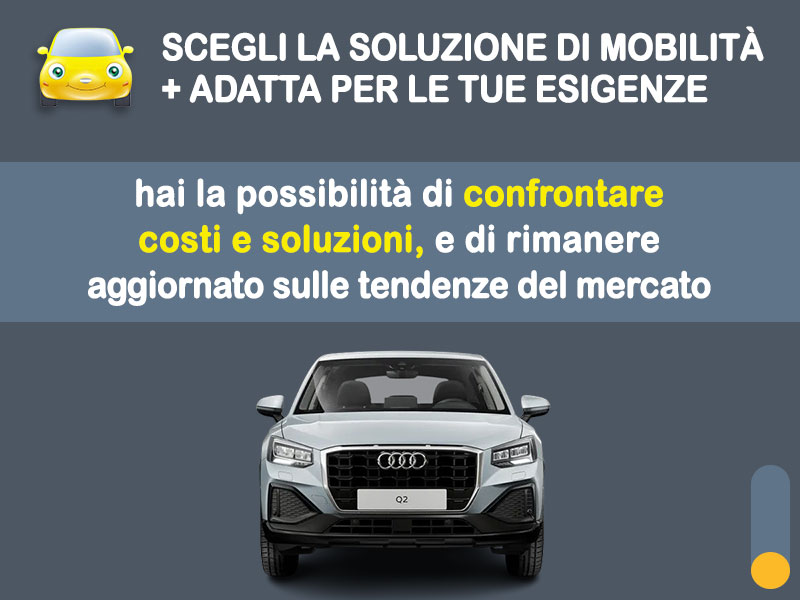Offerta SUV e CrossOver AUDI Q2 30 TFSI S tronic: noleggio no scoring Premium - l'offerta del broker MT Motors Benzina  foto 2