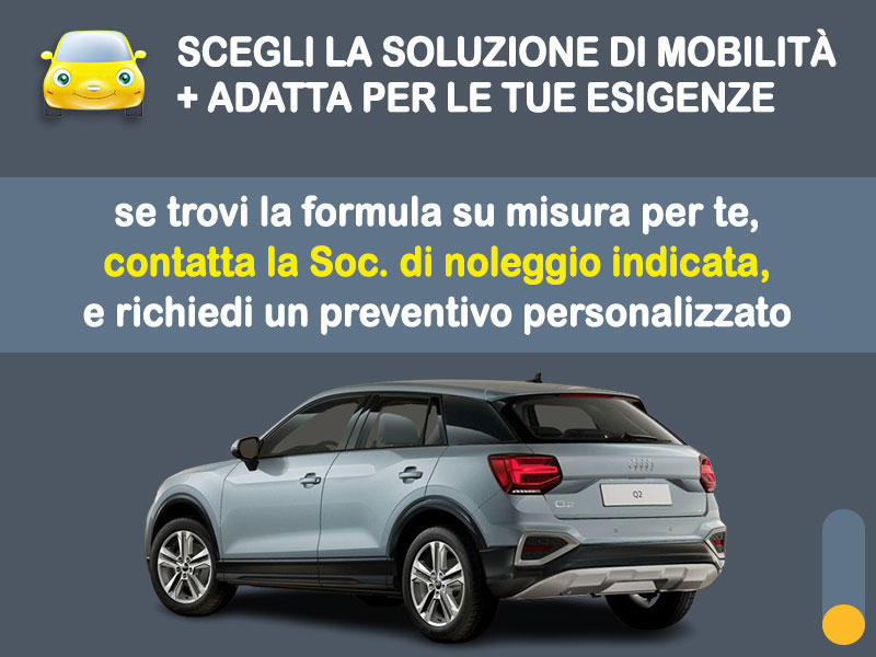 Offerta SUV e CrossOver AUDI Q2 30 TFSI S tronic: noleggio no scoring Premium - l'offerta del broker MT Motors Benzina  foto 3