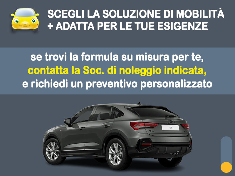 Offerta SUV e CrossOver AUDI Q3 Sportback 35 TDI S tronic S line edition: noleggio no scoring Premium - l'offerta del broker MT Motors Diesel  foto 3