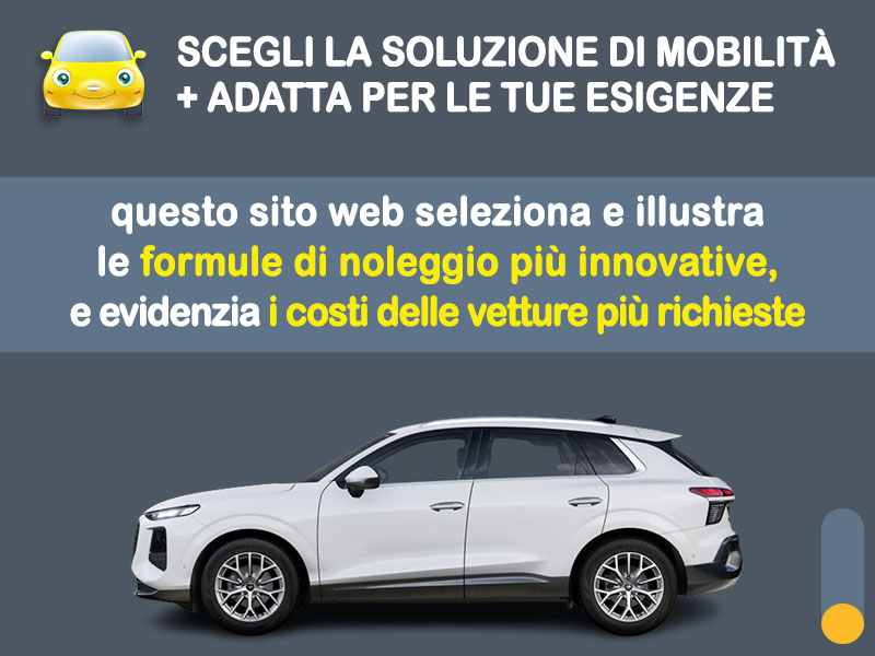 Offerta SUV e CrossOver AUDI Q3 35 TFSI S tronic S line: noleggio no scoring Premium - l'offerta del broker MT Motors Benzina  foto 1