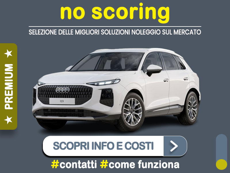 Offerta SUV e CrossOver AUDI Q3 35 TFSI S tronic S line: noleggio no scoring Premium - l'offerta del broker MT Motors Benzina  foto 0