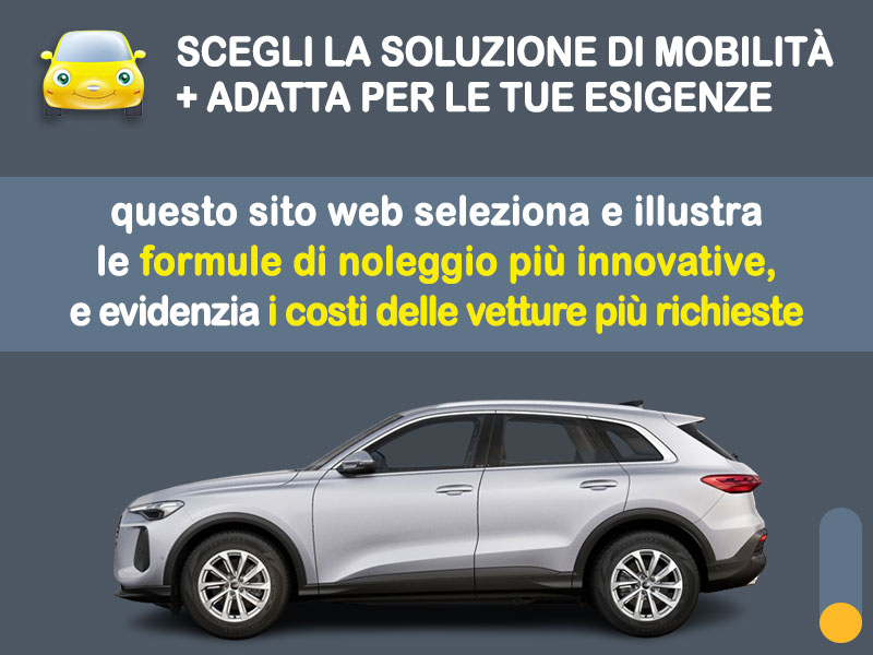 Offerta SUV e CrossOver AUDI Q5 SUV TFSI quattro 150kW S tronic: noleggio no scoring Premium - l'offerta del broker MT Motors Benzina  foto 1