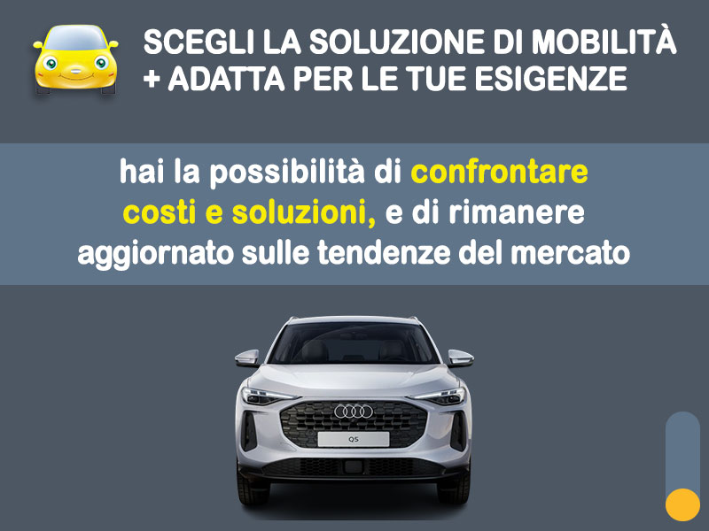 Offerta SUV e CrossOver AUDI Q5 SUV TFSI quattro 150kW S tronic: noleggio no scoring Premium - l'offerta del broker MT Motors Benzina  foto 2