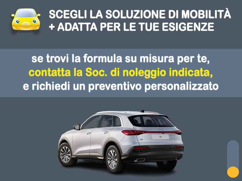 Offerta SUV e CrossOver AUDI Q5 SUV TFSI quattro 150kW S tronic: noleggio no scoring Premium - l'offerta del broker MT Motors Benzina  foto 3