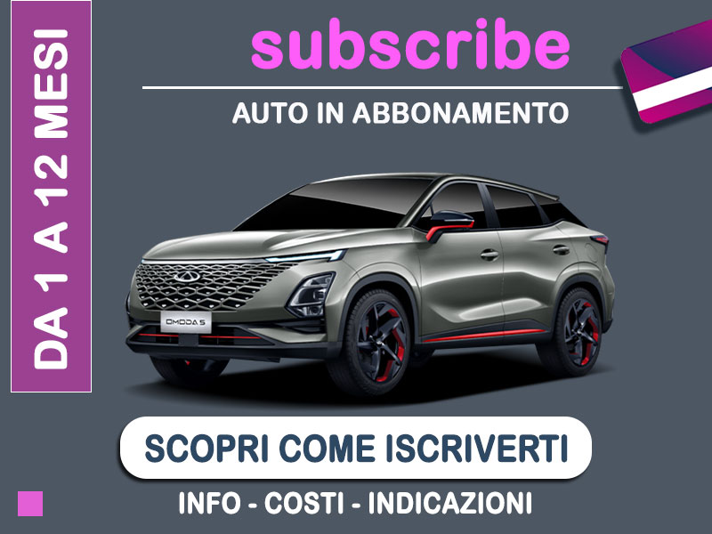 Offerta SUV e CrossOver Auto in abbonamento: come funziona il piano di noleggio 