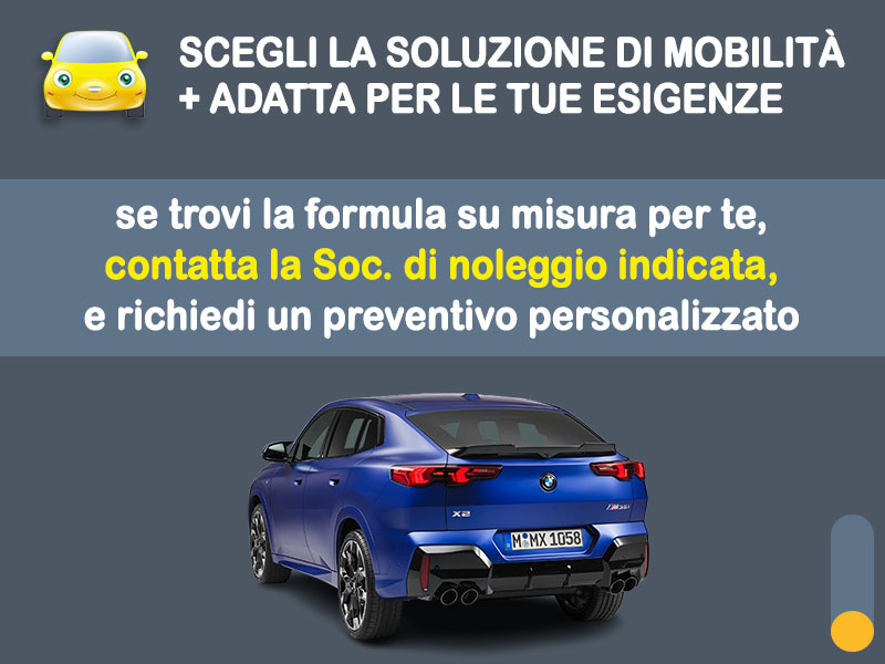 Offerta SUV e CrossOver BMW X2 xDrive25e M Sport: noleggio no scoring Premium - l'offerta del broker MT Motors Plug-in Hybrid  foto 3