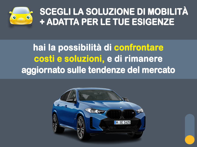 Offerta SUV e CrossOver BMW X6 xDrive40d M Sport: noleggio no scoring Premium - l'offerta del broker MT Motors Ibrida - diesel (MHEV)  foto 2