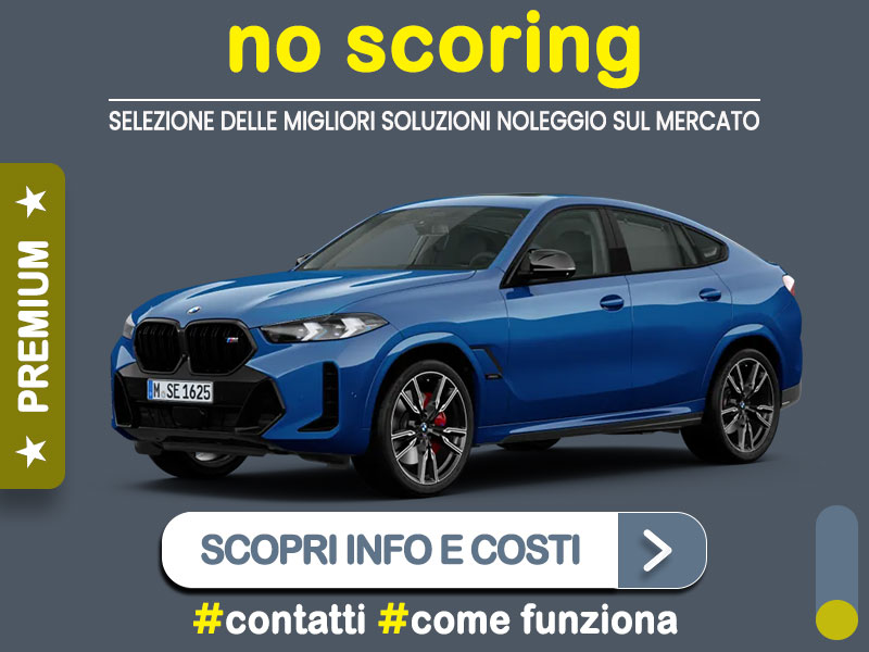 Offerta SUV e CrossOver BMW X6 xDrive40d M Sport: noleggio no scoring Premium - l'offerta del broker MT Motors Ibrida - diesel (MHEV)  foto 0