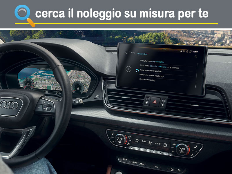 Offerta SUV e CrossOver Come noleggiare una AUDI Q5 40 TDI quattro S tronic Identity Black e quanto costa = scopri come funziona la formula Audi Value Noleggio Diesel  foto 7