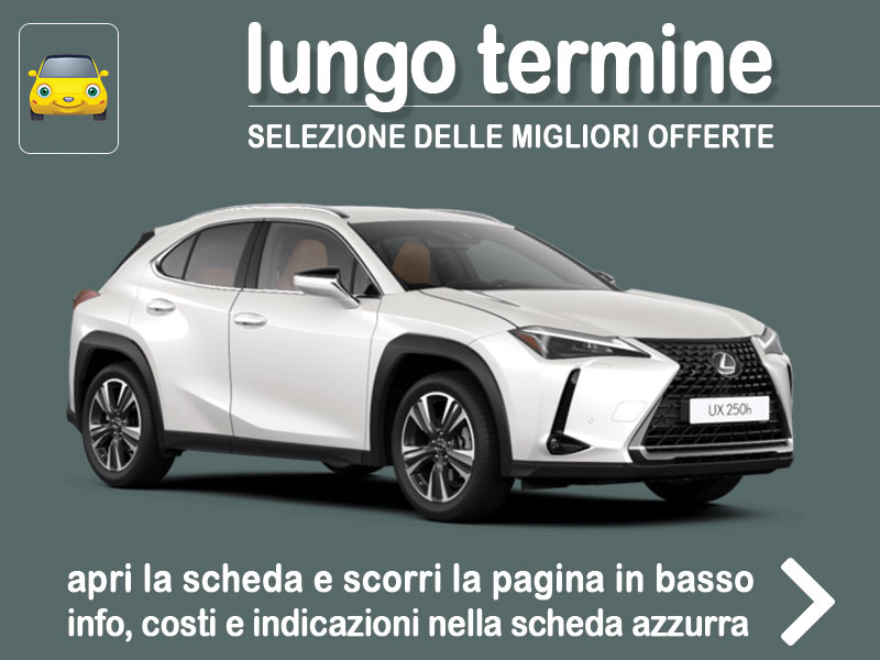 Offerta SUV e CrossOver Come noleggiare una LEXUS UX hybrid e quanto costa = scopri l’offerta noleggio KINTO One Full Hybrid  foto 0