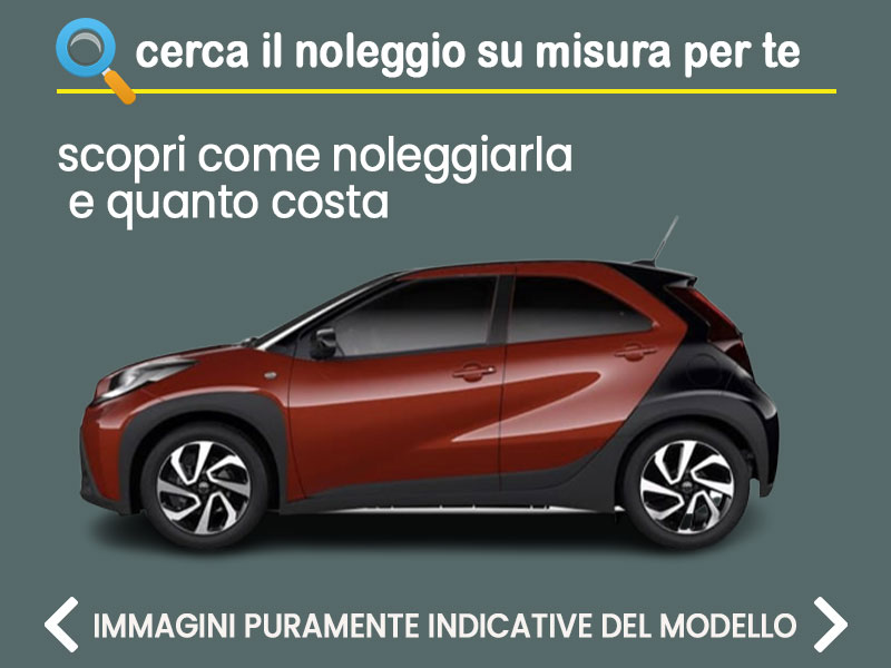 Offerta SUV e CrossOver Come noleggiare una TOYOTA AYGO X e quanto costa = scopri come funziona la formula KINTO One Benzina  foto 1