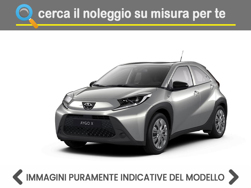 Offerta SUV e CrossOver Come noleggiare una TOYOTA AYGO X e quanto costa = scopri come funziona la formula KINTO One Benzina  foto 13