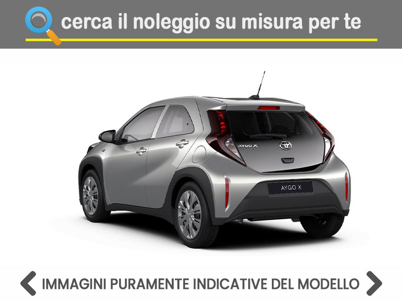 Offerta SUV e CrossOver Come noleggiare una TOYOTA AYGO X e quanto costa = scopri come funziona la formula KINTO One Benzina  foto 15