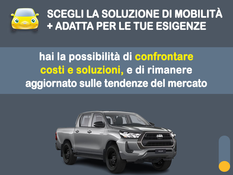 Offerta Pick Up Come noleggiare un Pick-up TOYOTA HILUX e quanto costa? Scopriamo la soluzione di KINTO One Diesel  foto 2