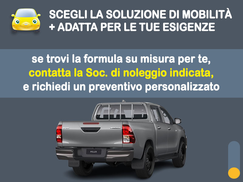 Offerta Pick Up Come noleggiare un Pick-up TOYOTA HILUX e quanto costa? Scopriamo la soluzione di KINTO One Diesel  foto 3