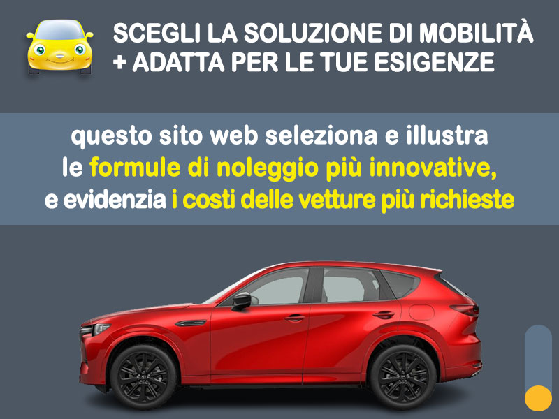 Offerta SUV e CrossOver Come noleggiare una MAZDA CX-60 2025 HOMURA PLUG-IN HYBRID e quanto costa? Scopriamo la soluzione più aggiornata Plug-in Hybrid  foto 1