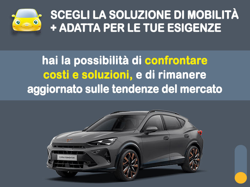 Offerta SUV e CrossOver CUPRA FORMENTOR 1.5 e-HYBRID DSG: noleggio no scoring Premium - l'offerta del broker MT Motors Plug-in Hybrid  foto 2