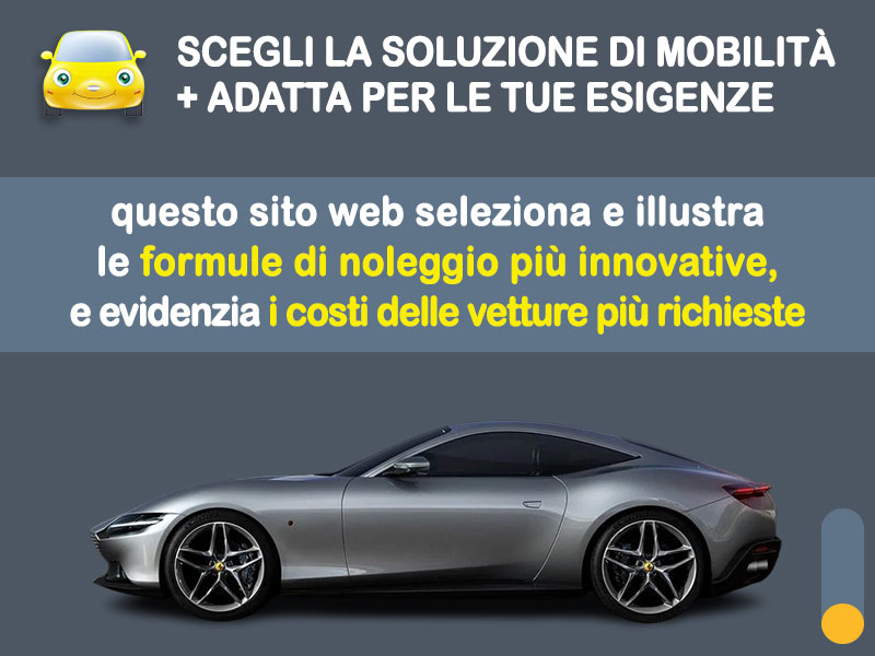 Offerta Coupè FERRARI ROMA: noleggio no scoring Premium - l'offerta del broker MT Motors Benzina  foto 1