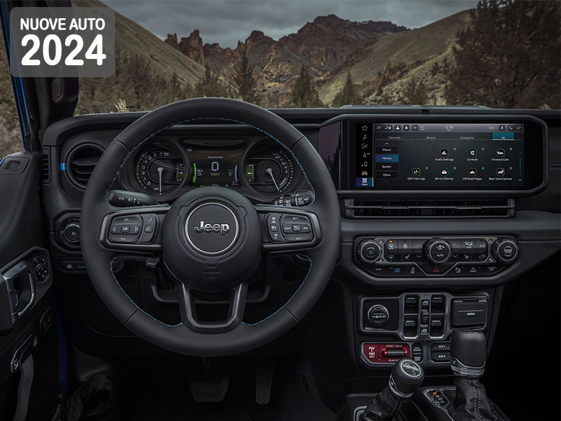 Offerta SUV e CrossOver JEEP WRANGLER 4xe 2024: come noleggiarla? Le nostre indicazioni per le migliori soluzioni sul mercato, con highlights e photogallery del nuovo modello Plug-in Hybrid  foto 9