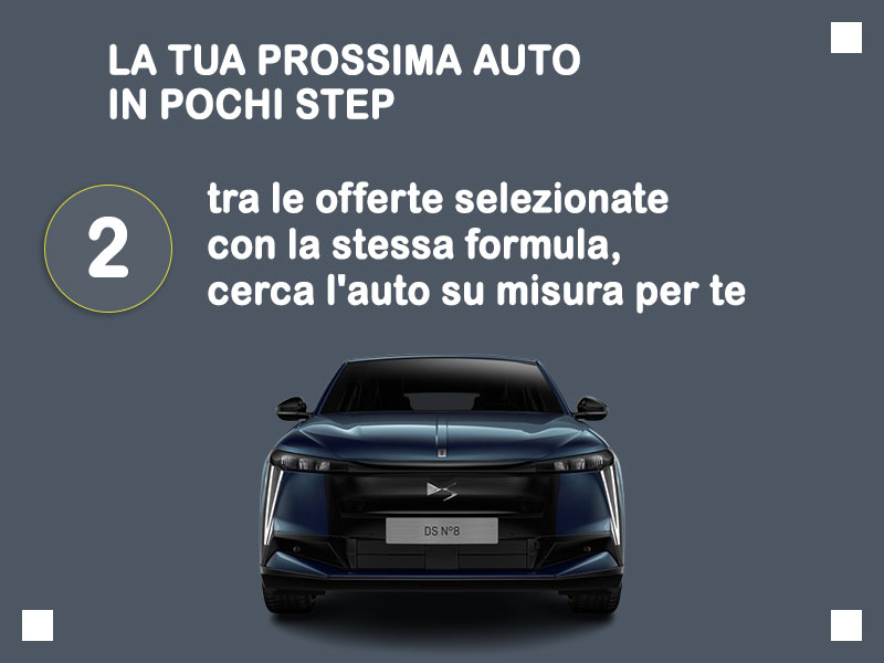 Offerta SUV e CrossOver Noleggio auto elettrica: nuova DS N°8 PALLAS = l'offerta del broker Medicredit Rent con la formula speciale e-MOVE di Leasys, per una mobilità elettrica più semplice Elettrica  foto 2