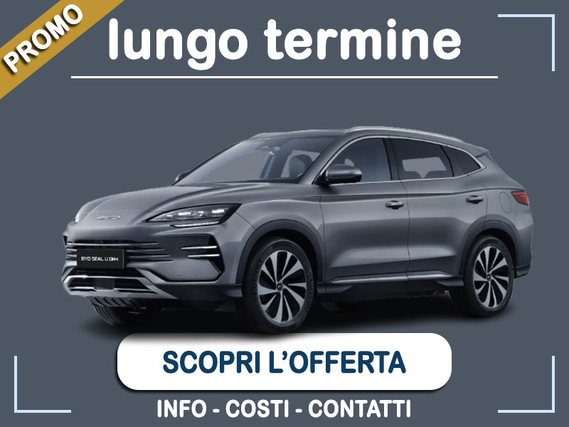 Offerta SUV e CrossOver Noleggio auto in promozione: BYD SEAL U DM-i 1.5 218Cv Boost = l'offerta speciale del broker Medicredit Rent, con tariffa scontata Plug-in Hybrid  foto 0