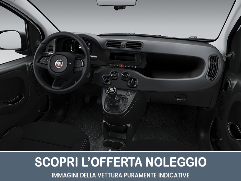 Offerta City car Noleggio FIAT PANDA 1.0 FireFly 70CV S&S Hybrid con la formula “NOLEGGIO CHIARO” di Leasys, con diritto di prelazione sull'acquisto - scopriamo l'offerta di Medicredit Rent Ibrida - benzina (MHEV)  foto 7