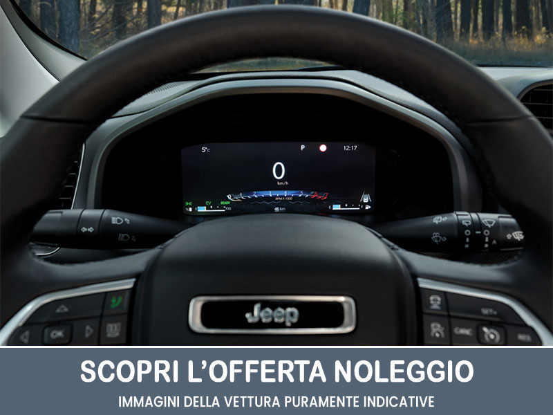 Offerta SUV e CrossOver Noleggio JEEP RENEGADE E-HYBRID 1.5 Turbo T4 con la formula “NOLEGGIO CHIARO” di Leasys, con diritto di prelazione sull'acquisto - offerta promossa da Medicredit Rent Ibrida - benzina (MHEV)  foto 14