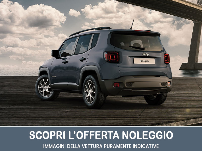 Offerta SUV e CrossOver Noleggio JEEP RENEGADE E-HYBRID 1.5 Turbo T4 con la formula “NOLEGGIO CHIARO” di Leasys, con diritto di prelazione sull'acquisto - offerta promossa da Medicredit Rent Ibrida - benzina (MHEV)  foto 19
