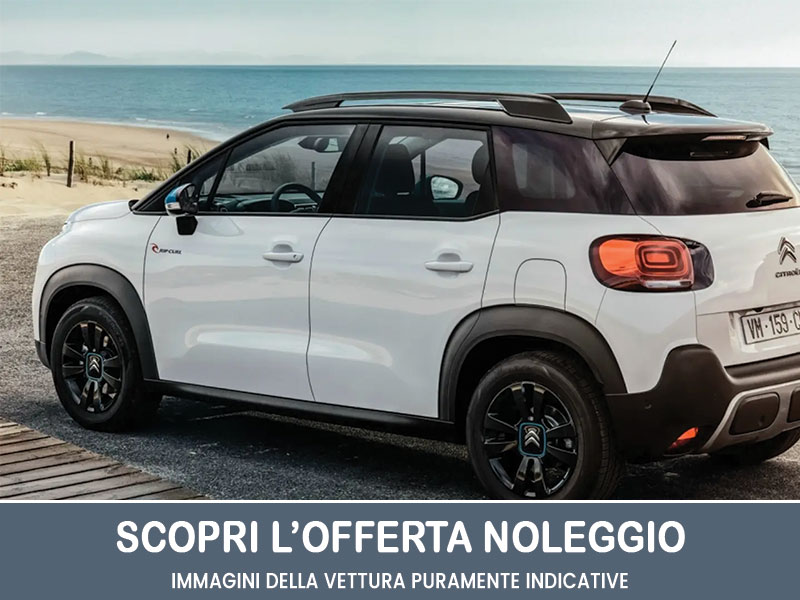 Offerta SUV e CrossOver Noleggio CITROËN C3 AIRCROSS PureTech 130 S&S EA Rip Curl: scopriamo l'offerta in promozione con auto in pronta consegna del broker Medicredit Rent Benzina  foto 4