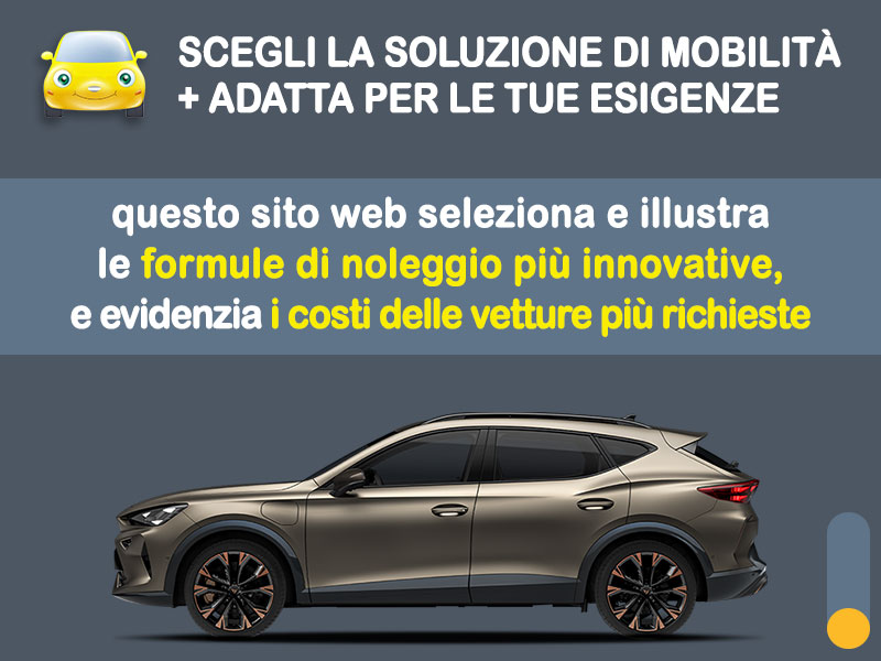 Offerta SUV e CrossOver Noleggio CUPRA FORMENTOR 1.5 TSI Edge = l'offerta promozionale del broker Medicredit Rent con canone scontato | Ottobre - Dicembre 2025 Benzina  foto 1