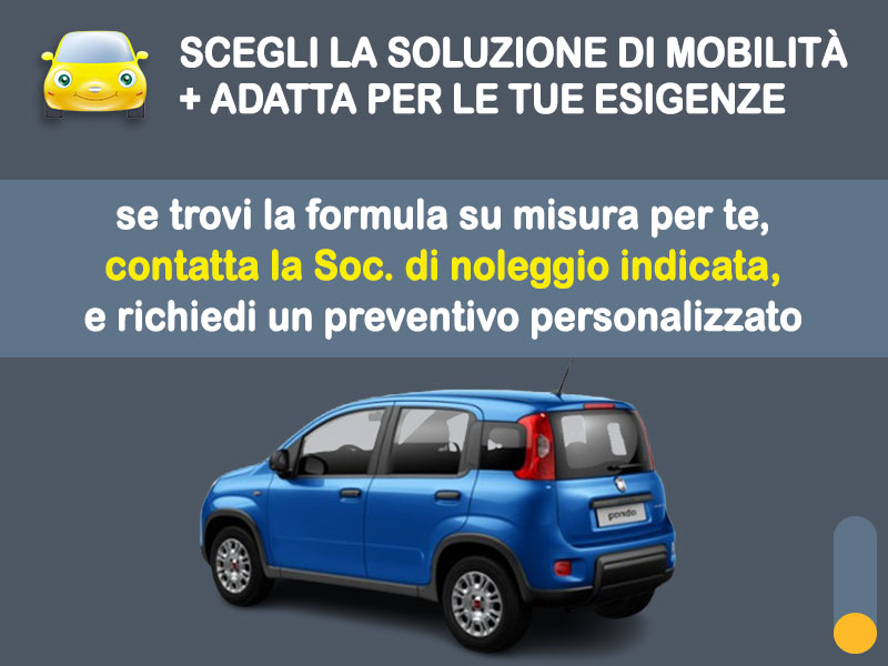 Offerta City car Noleggio FIAT PANDA hybrid = l'offerta promozionale del broker Medicredit Rent con canone scontato | Ottobre - Novembre 2025 Ibrida - benzina (MHEV)  foto 3
