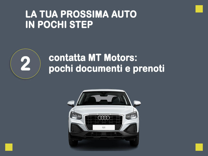 Offerta SUV e CrossOver Noleggio no scoring con auto in pronta consegna: l'offerta del broker MT Motors per il noleggio di una AUDI Q2, o altra auto di categoria JDAR - Compatta di fascia Intermedia Elite con cambio automatico secondo disponibilità  foto 2