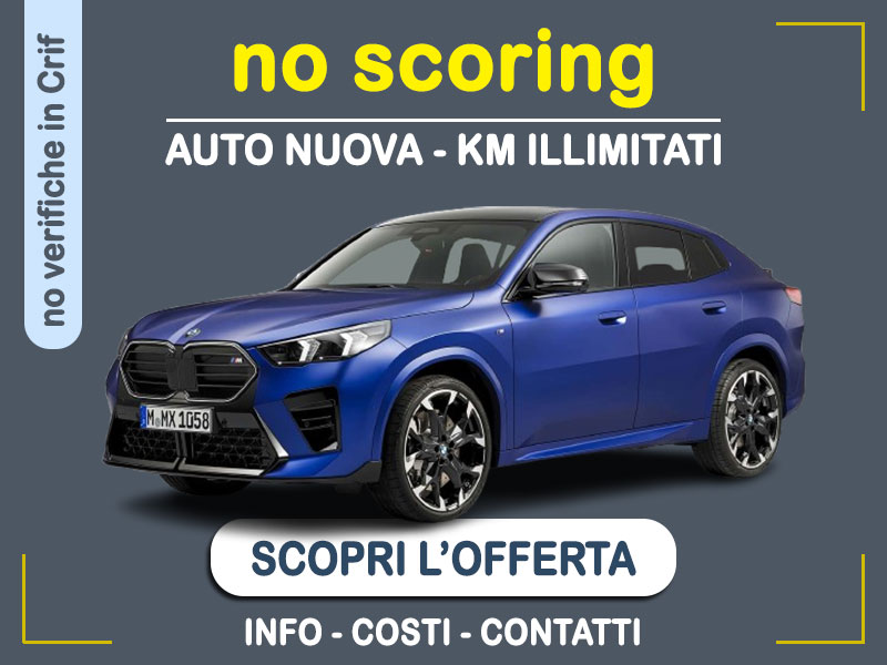 Offerta SUV e CrossOver Noleggio auto no scoring: BMW X2 xDrive25e M Sport - l'offerta del broker MT Motors Plug-in Hybrid  foto 0