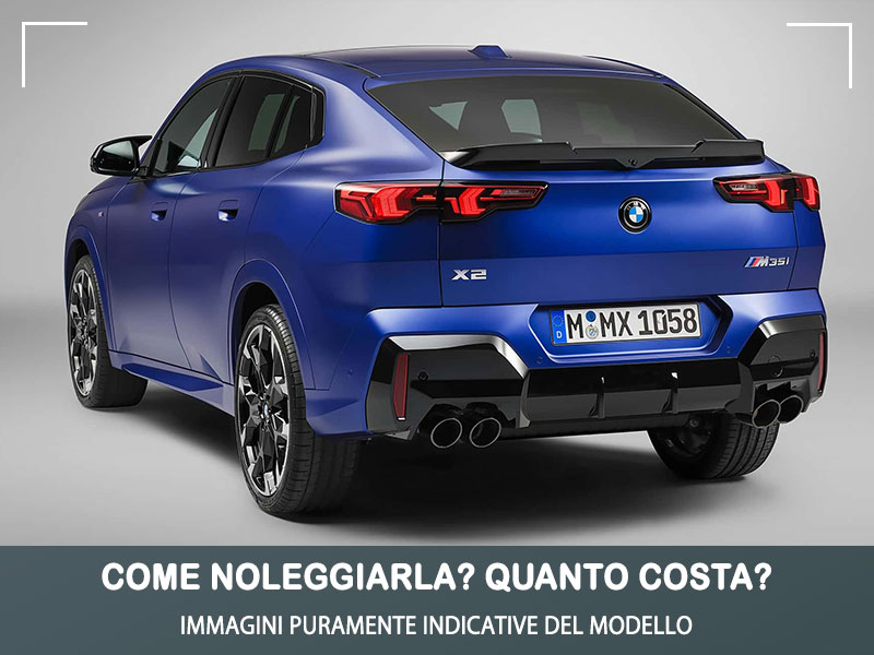Offerta SUV e CrossOver Noleggio auto no scoring: BMW X2 xDrive25e M Sport - l'offerta del broker MT Motors Plug-in Hybrid  foto 3