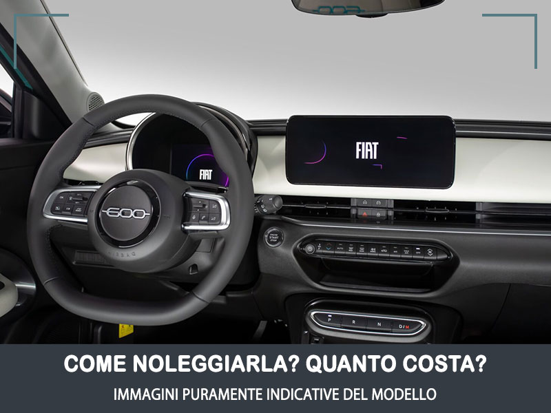 Offerta SUV e CrossOver Noleggio auto no scoring: FIAT 600 hybrid - l'offerta del broker MT Motors Ibrida - benzina (MHEV)  foto 10