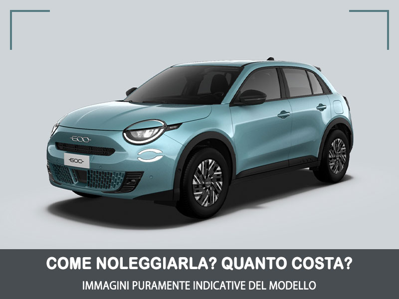Offerta SUV e CrossOver Noleggio auto no scoring: FIAT 600 hybrid - l'offerta del broker MT Motors Ibrida - benzina (MHEV)  foto 8