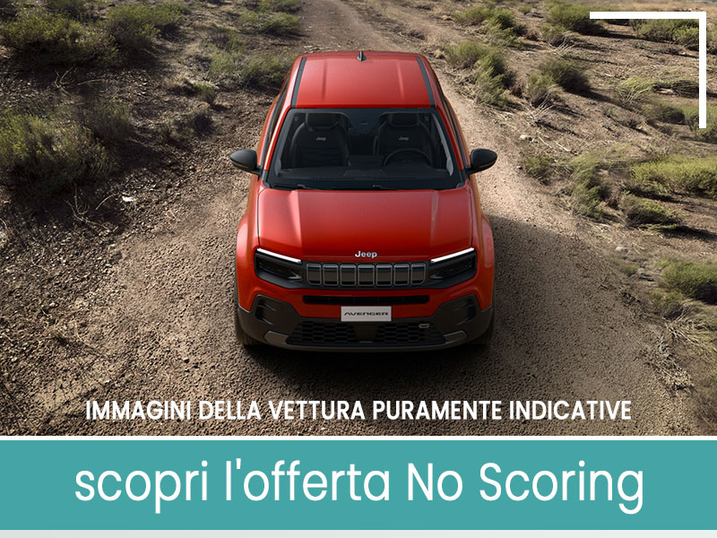 Offerta SUV e CrossOver Noleggio no scoring JEEP AVENGER BENZINA 