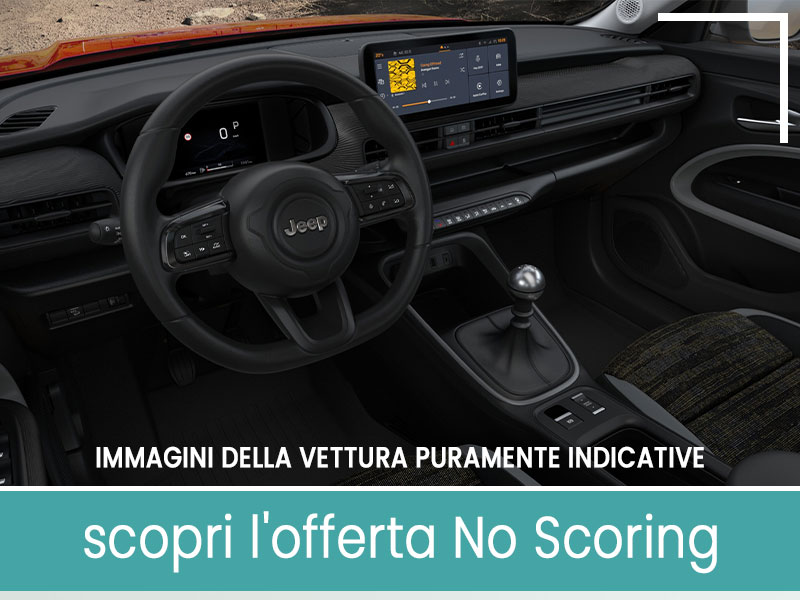 Offerta SUV e CrossOver Noleggio no scoring JEEP AVENGER BENZINA 