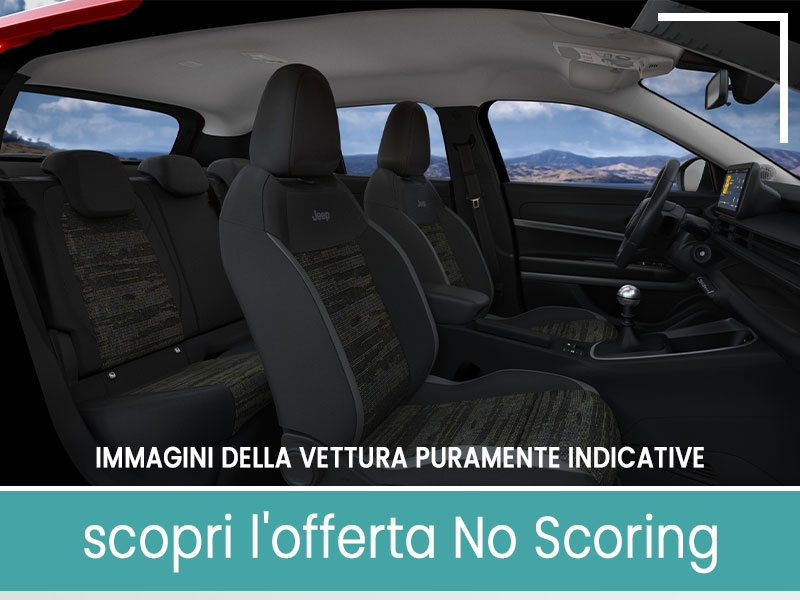Offerta SUV e CrossOver Noleggio no scoring JEEP AVENGER BENZINA 