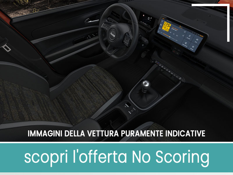 Offerta SUV e CrossOver Noleggio no scoring JEEP AVENGER BENZINA 
