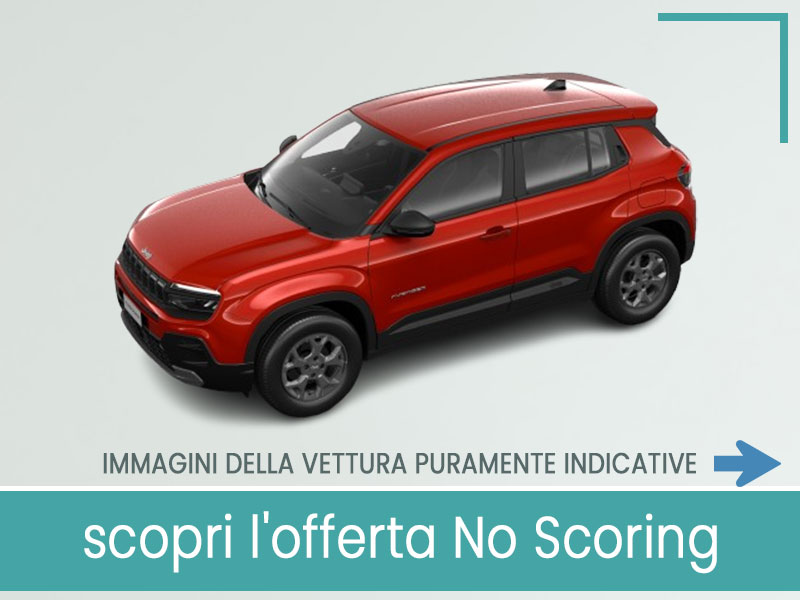 Offerta SUV e CrossOver Noleggio no scoring JEEP AVENGER BENZINA 