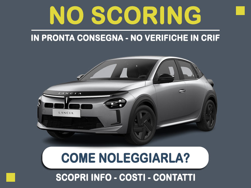 Offerta Berlina Noleggio no scoring con auto in pronta consegna: l'offerta del broker MT Motors per il noleggio di una LANCIA YPSILON hybrid, o altra auto di categoria EDMH - economy 4/5 porte ibrida con cambio manuale Ibrida - benzina (MHEV)  foto 0