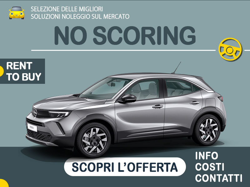Offerta SUV e CrossOver Noleggio no scoring OPEL MOKKA 100CV Edition: scopriamo l’offerta RENT TO BUY di MT Motors Benzina  foto 0