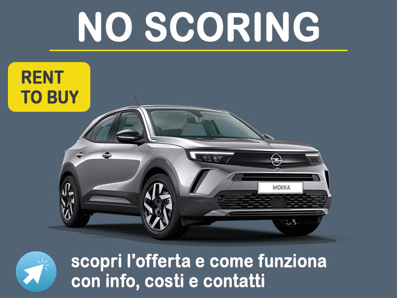 Offerta SUV e CrossOver Noleggio no scoring OPEL MOKKA 100CV Edition - auto usata: scopriamo l’offerta RENT TO BUY promossa da MT Motors Benzina  foto 0
