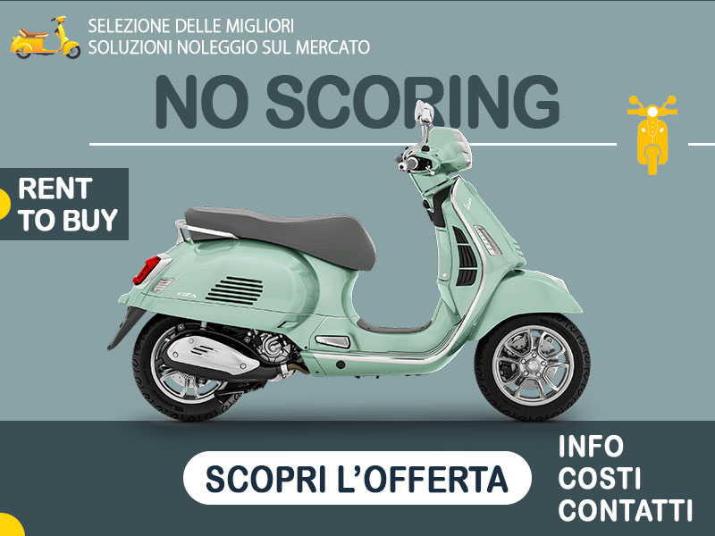 Offerta Scooter Noleggio no scoring PIAGGIO VESPA GTS 300: scopriamo l’offerta RENT TO BUY di MT Motors Benzina  foto 0