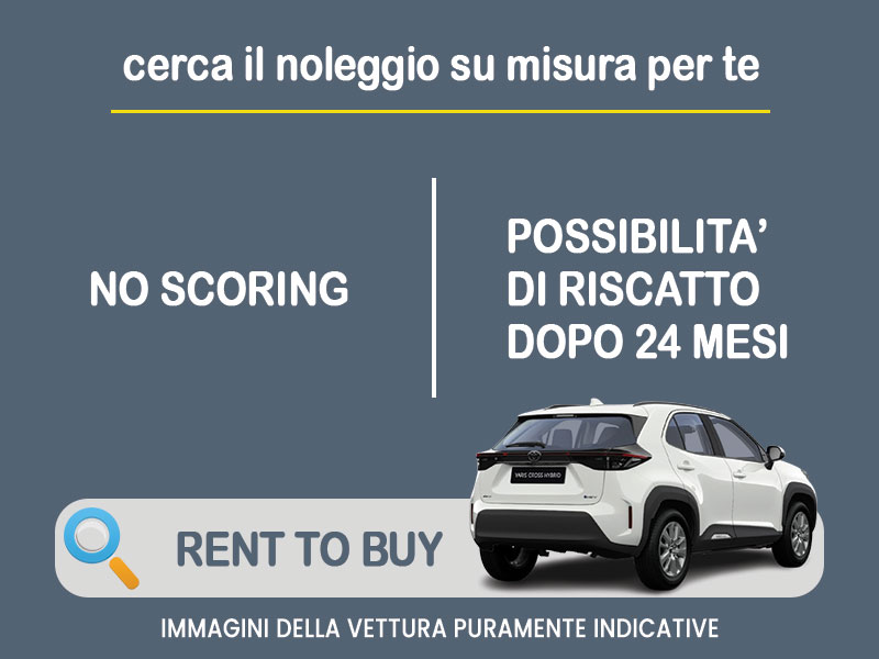 Offerta SUV e CrossOver Noleggio no scoring TOYOTA YARIS CROSS 116CV e-CVT Active - auto usata: scopriamo l’offerta RENT TO BUY promossa da MT Motors Full Hybrid  foto 2