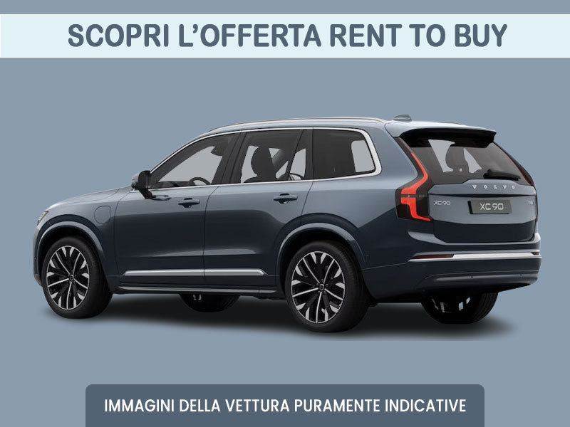 Offerta SUV e CrossOver Noleggio no scoring VOLVO XC90 PHEV: scopriamo l’offerta RENT TO BUY promossa da MT Motors Plug-in Hybrid  foto 1
