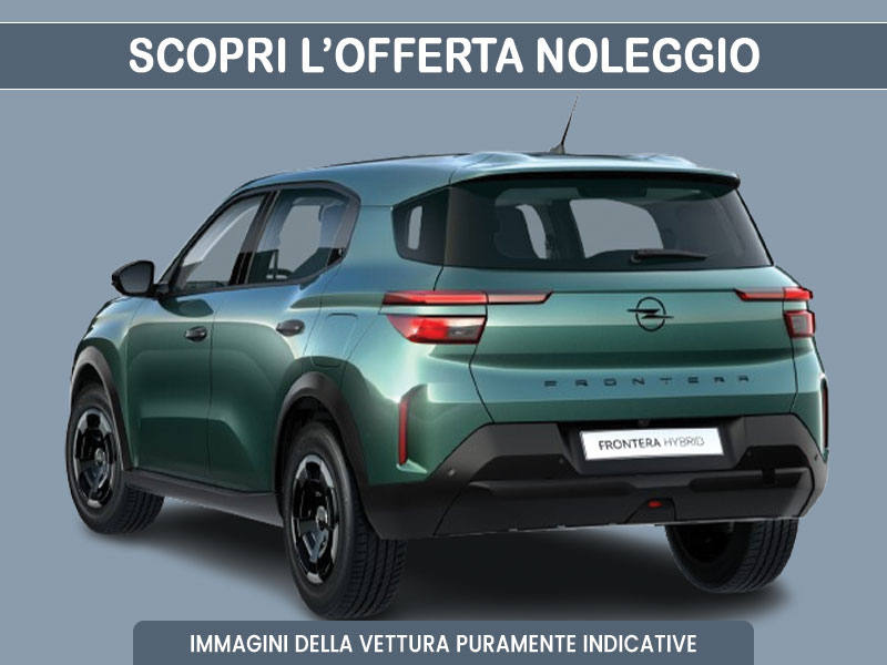 Offerta SUV e CrossOver Noleggio pay-per-use OPEL FRONTERA Hybrid 100CV EDTC con la formula “MILES” di Leasys - offerta promossa da Medicredit Rent Ibrida - benzina (MHEV)  foto 7