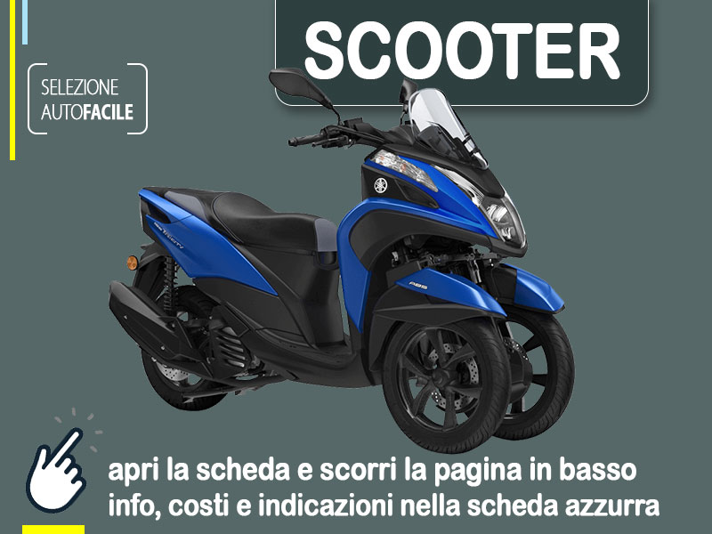 Offerta Scooter Noleggio scooter YAMAHA Tricity 155 a lungo termine: miglior offerta selezionata Benzina  foto 0